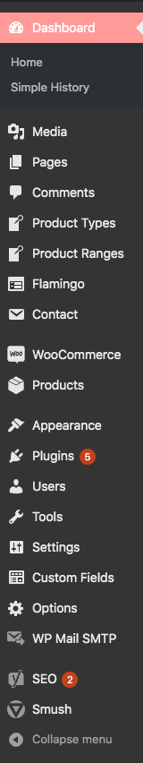 Main Navigation Menu | Knowledge Base